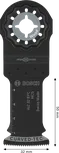 Bosch Starlock AIZ 32 EPC puidulõiketera, 32x50 mm.